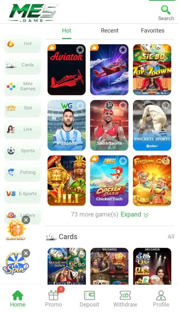 Me5 Game