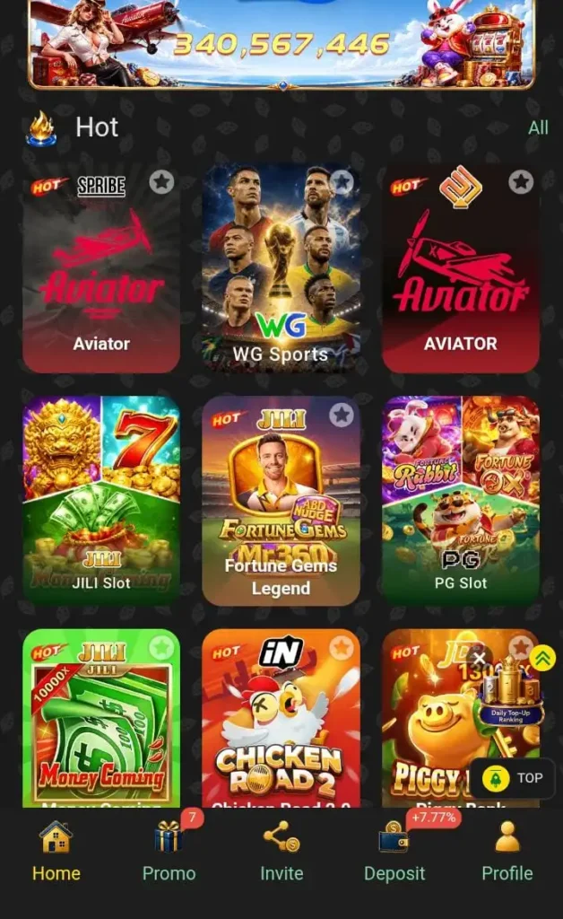 Game interface