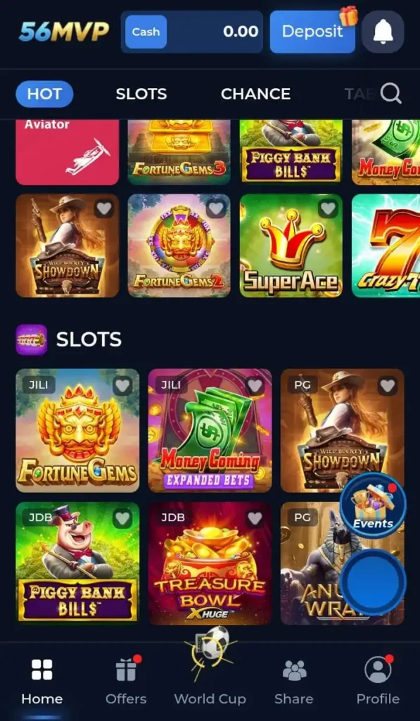 Game interface