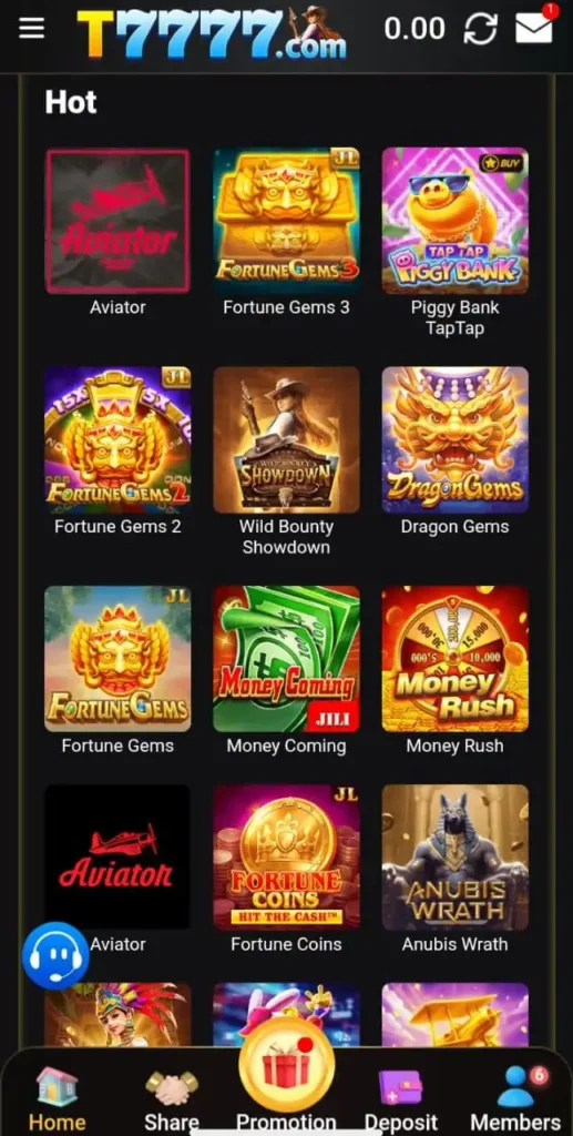 T7777 Game